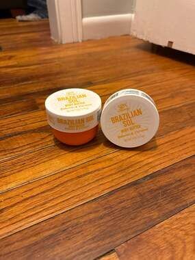 Spa Luxury Brazilian Sol Body Butter Pistachio & Caramel 6 oz Lot of 2